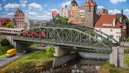 Faller 120507 - H0 - 2-gleisige Bogenbrücke